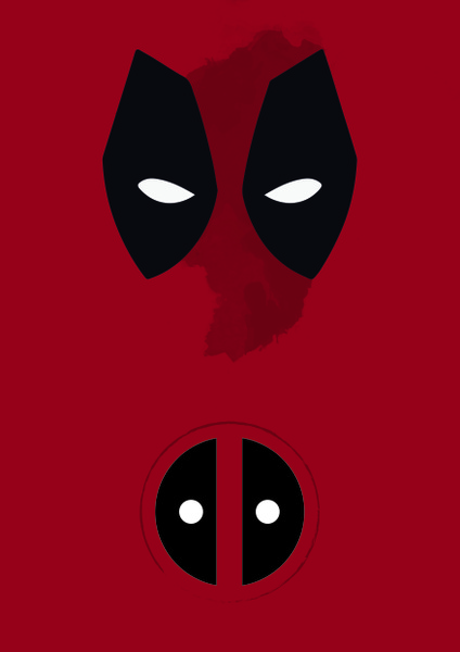 Mathieu Laprie - POSTER DEADPOOL A3 190G/M²