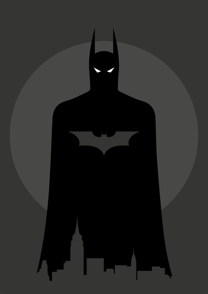 Mathieu Laprie - POSTER BATMAN A3 190G/M²