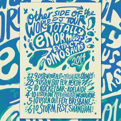 Studio Moross - TEED Otherside of the World Tour Poster