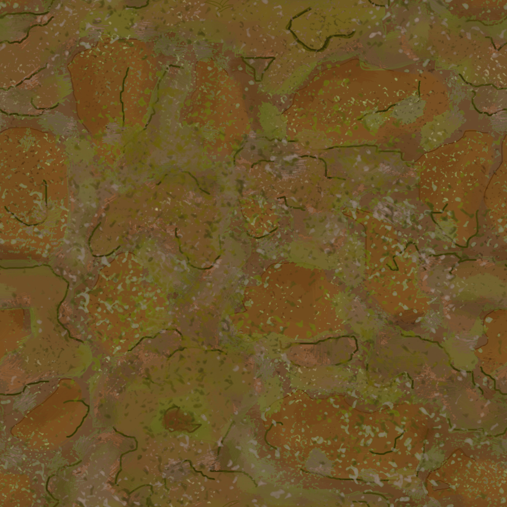 Dalhan Arts - Seamless Barren Ground Texture