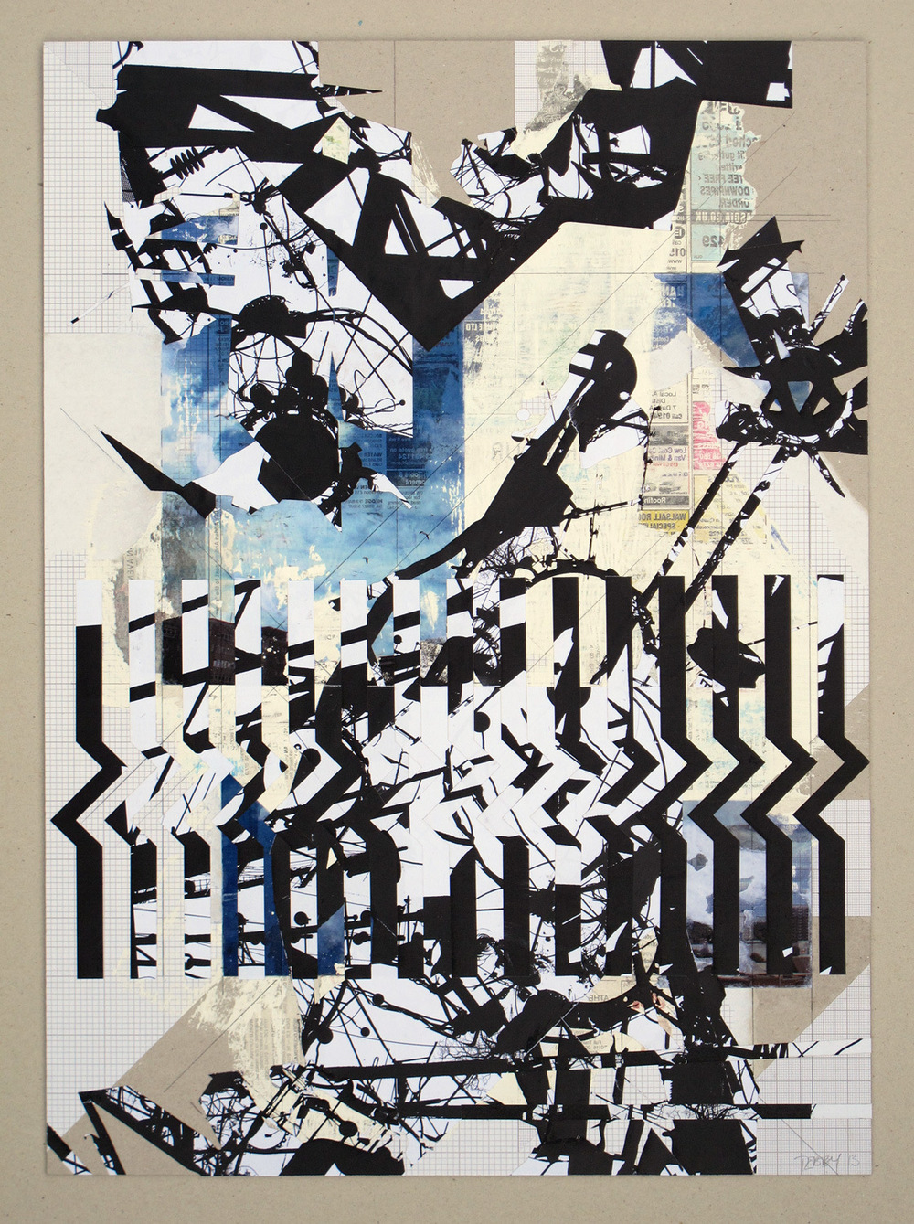 Tom Tebby Visual Artist - Indeterminate Elements No.5