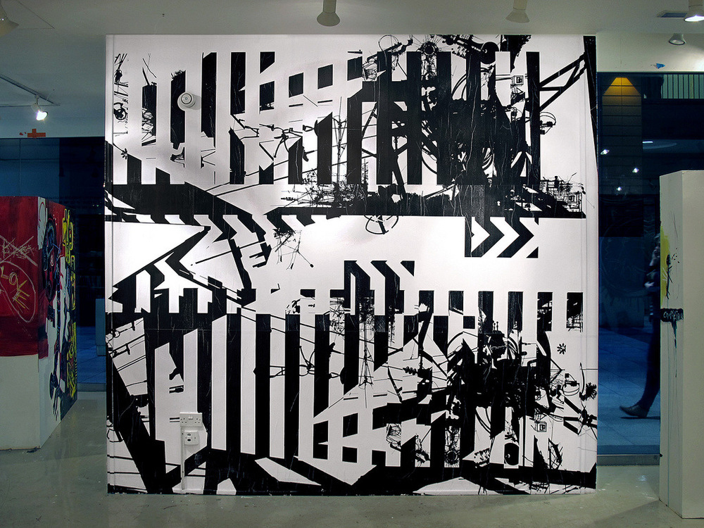 Tom Tebby Visual Artist - Untitled Paste-up