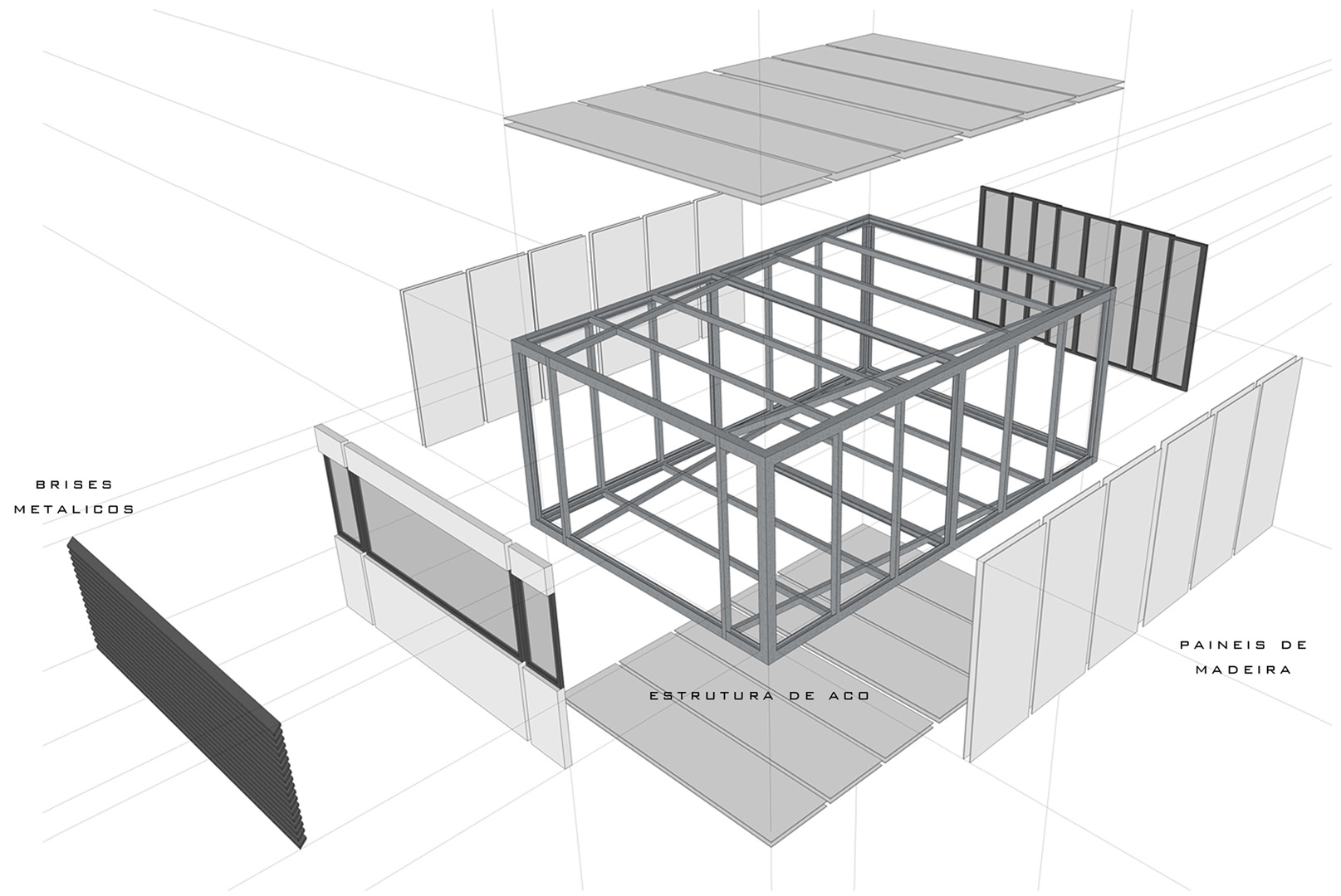 CLEMENT LANGELIN ARCHITECTURE - ECLATE STRUCTUREL DUN MODULE
