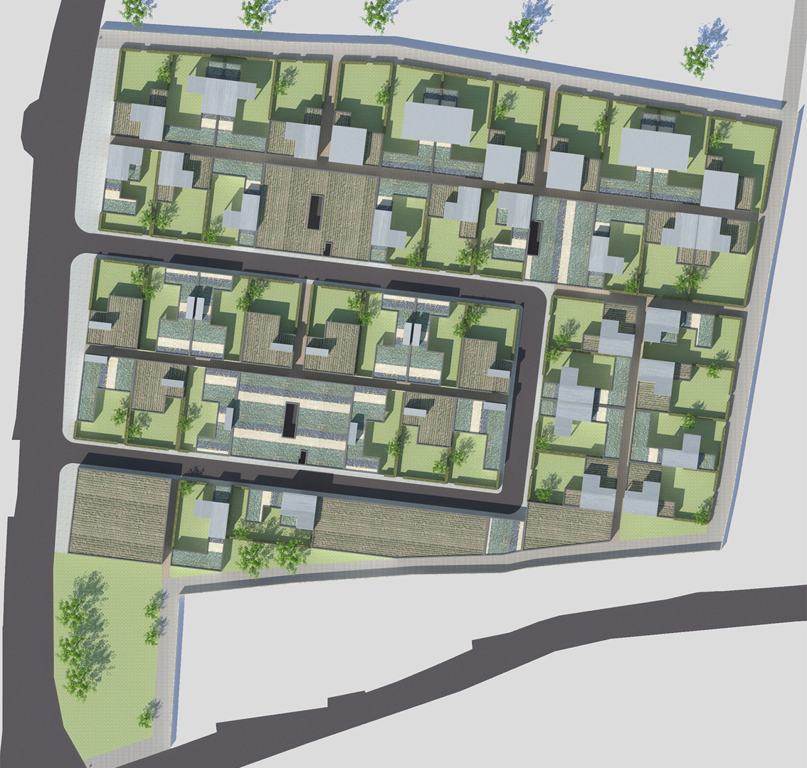 CLEMENT LANGELIN ARCHITECTURE - PLAN MASSE