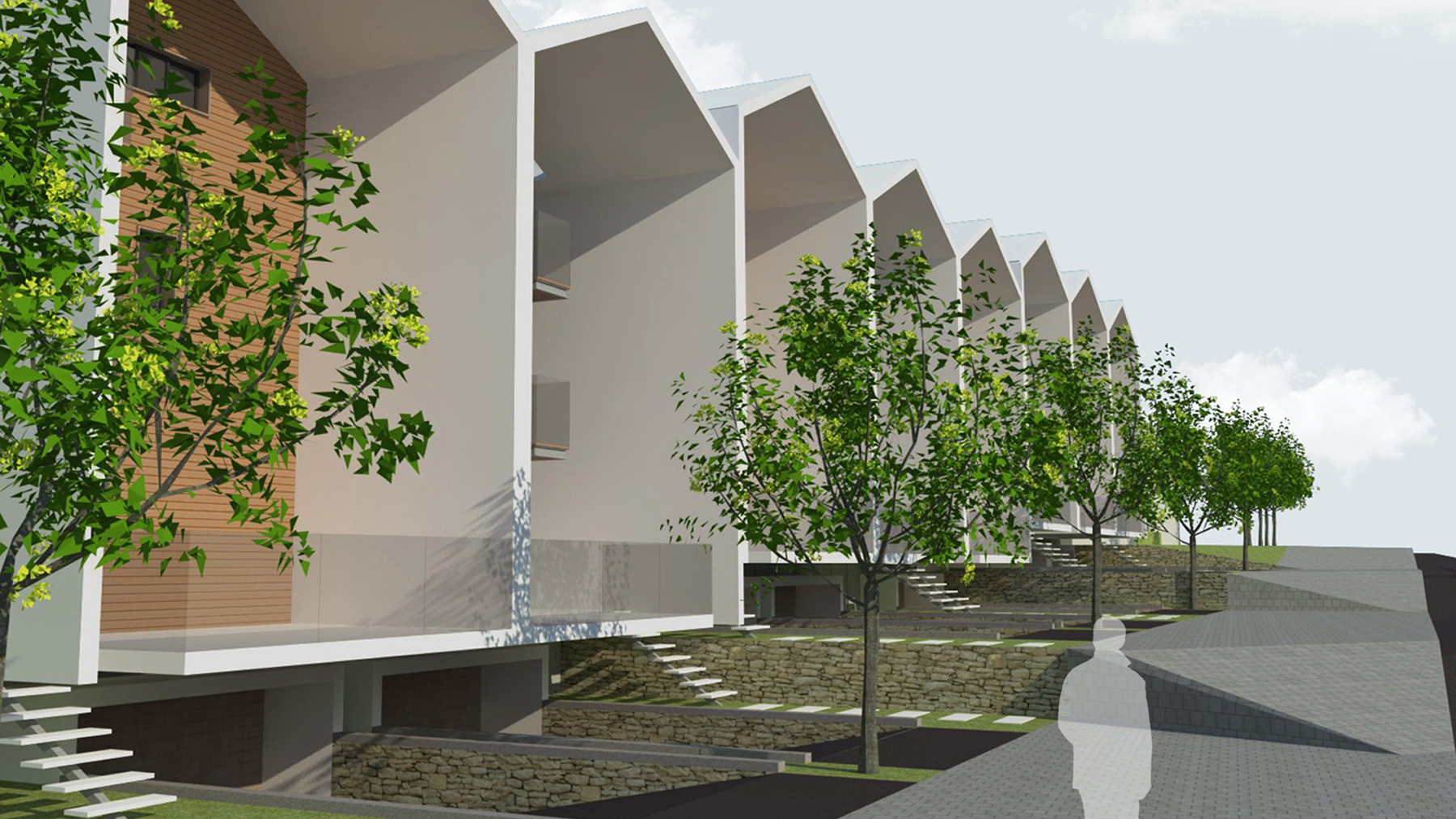 CLEMENT LANGELIN ARCHITECTURE - VUE DEPUIS LA RUE