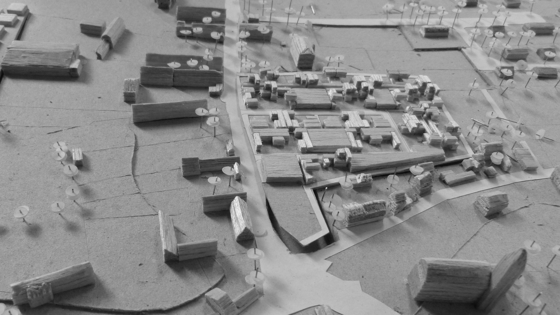 CLEMENT LANGELIN ARCHITECTURE - MAQUETTE DE SITE