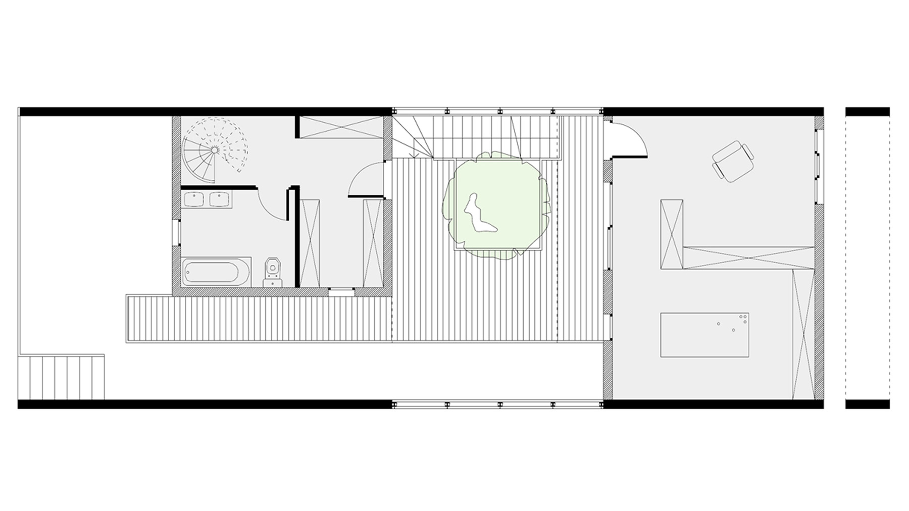 CLEMENT LANGELIN ARCHITECTURE - PLAN DU R+1
