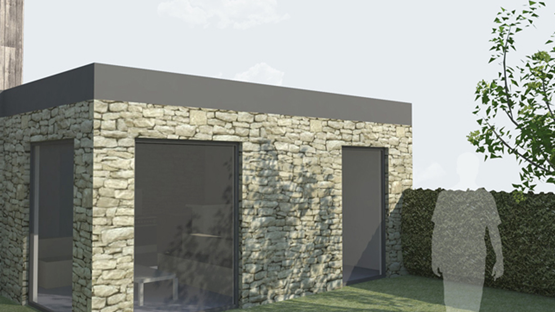 CLEMENT LANGELIN ARCHITECTURE - VUE EXTERIEURE DUN LOGEMENT