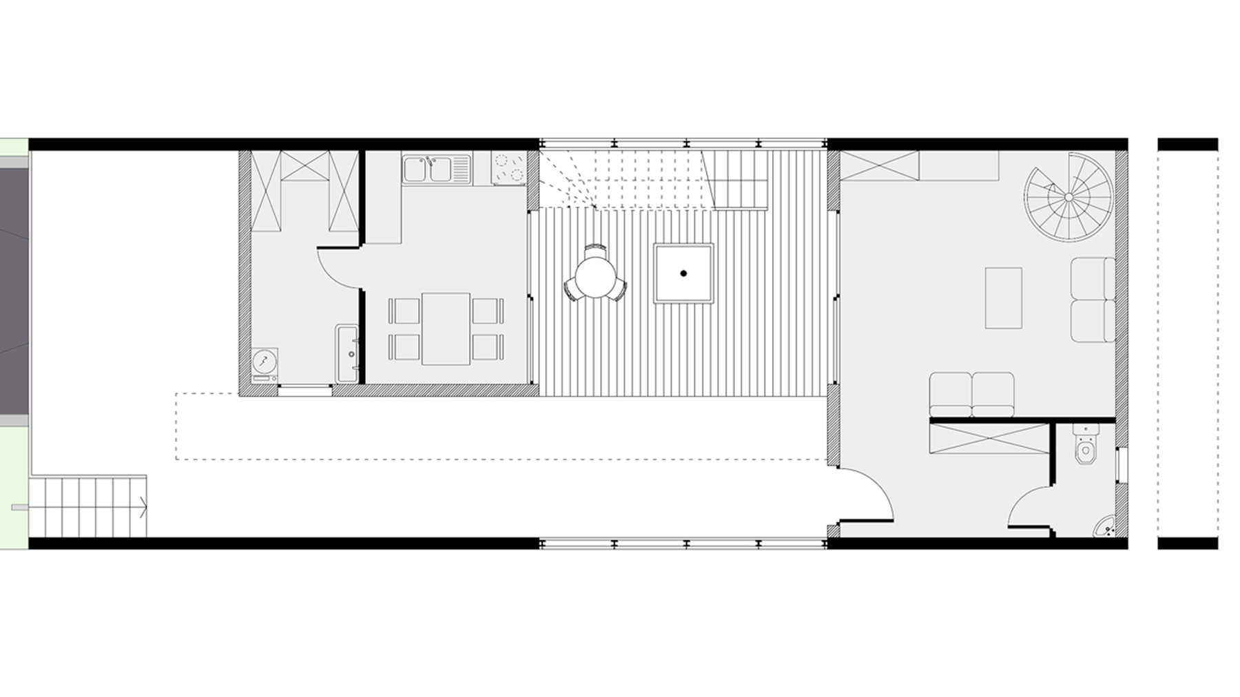 CLEMENT LANGELIN ARCHITECTURE - PLAN DE REZ DE CHAUSSEE