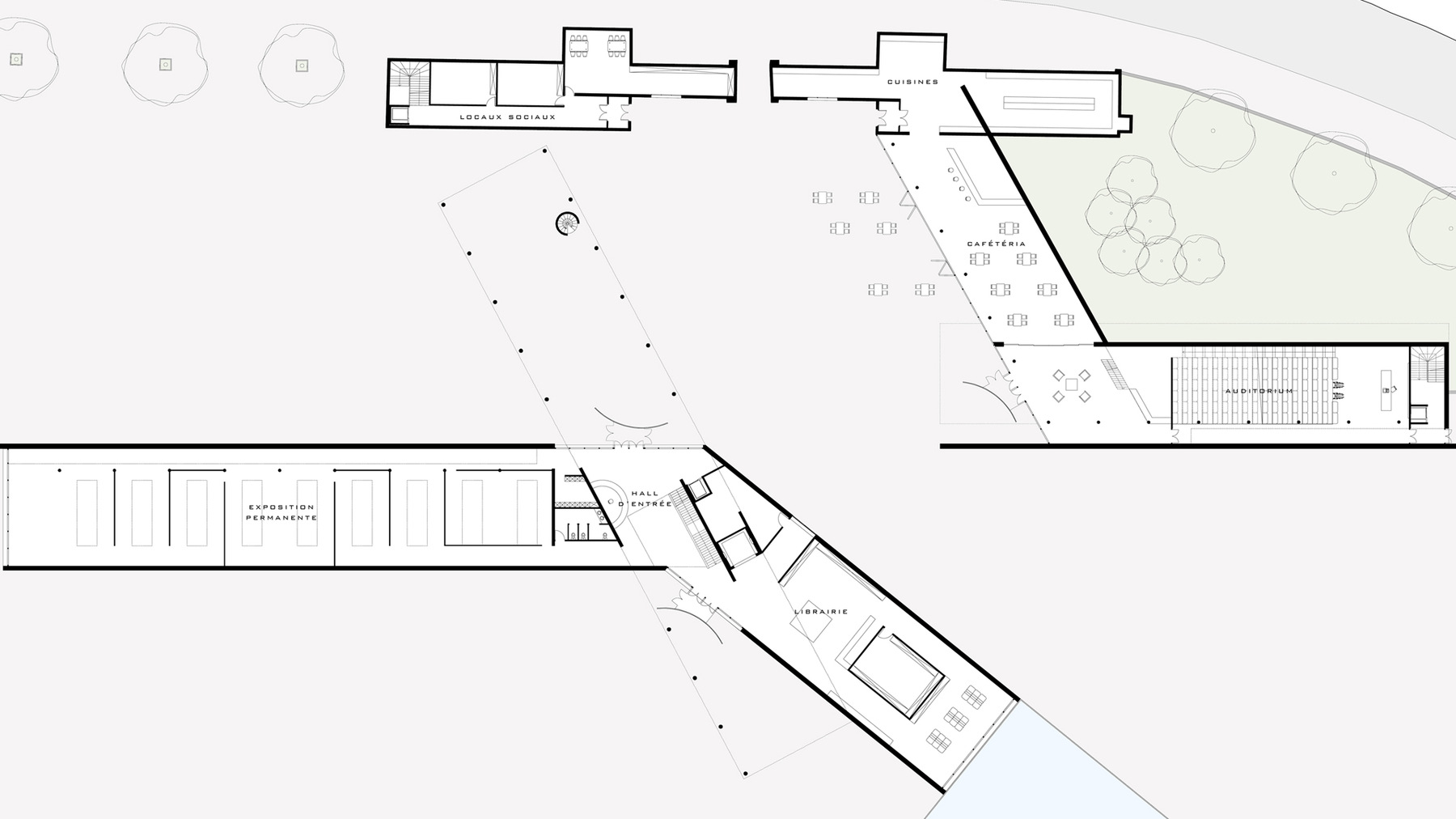 CLEMENT LANGELIN ARCHITECTURE - PLAN DE REZ DE CHAUSSEE