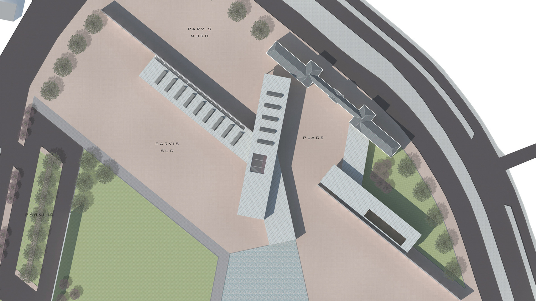 CLEMENT LANGELIN ARCHITECTURE - PLAN MASSE