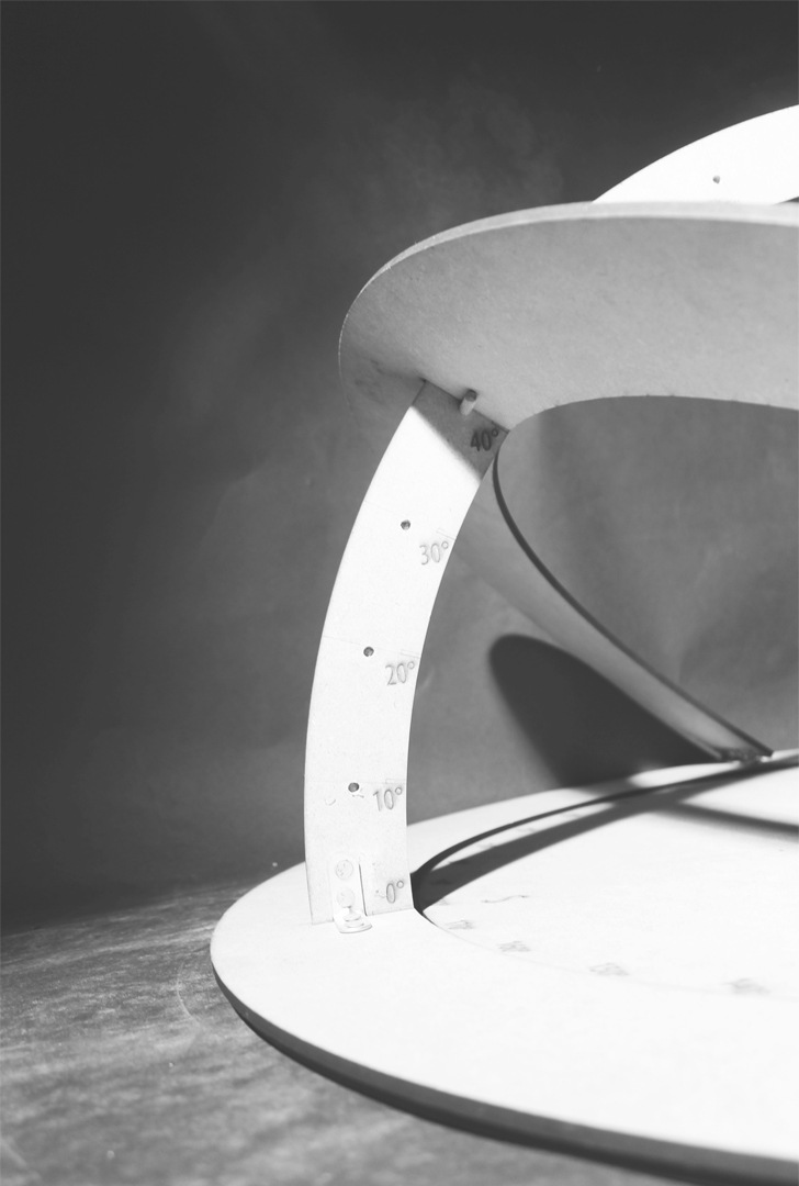 CLEMENT LANGELIN ARCHITECTURE - MAQUETTE HELIODON 2
