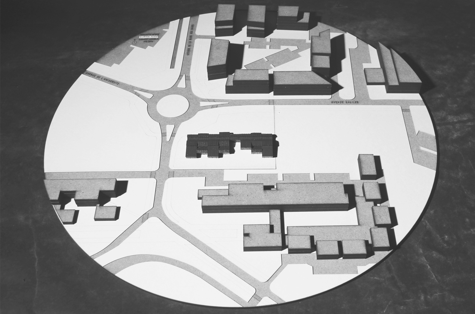 CLEMENT LANGELIN ARCHITECTURE - MAQUETTE SITE 1