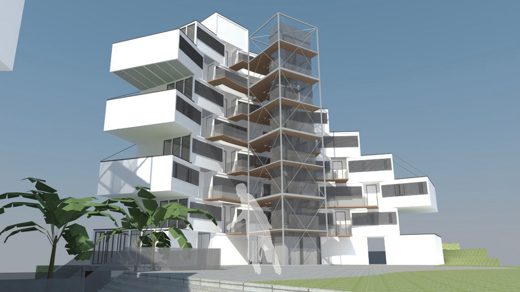 CLEMENT LANGELIN ARCHITECTURE - HABITACAO COLETIVA VERTICAL - 2012
