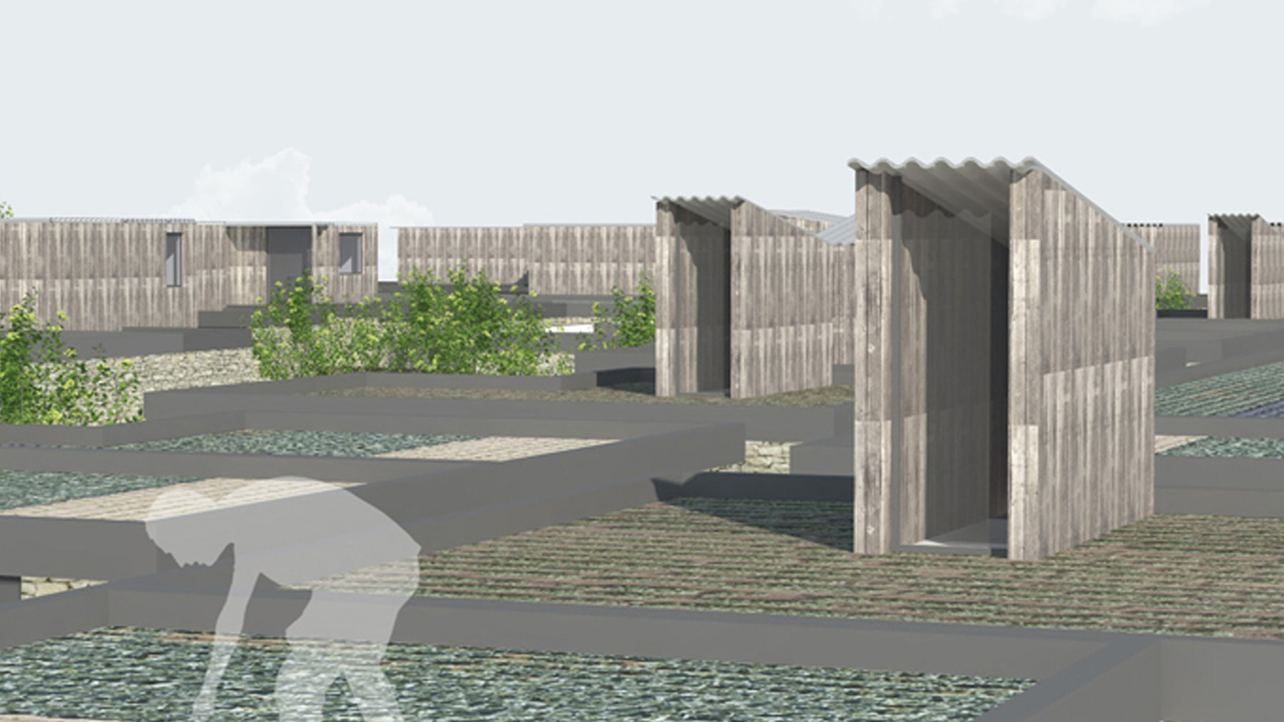 CLEMENT LANGELIN ARCHITECTURE - PUZZLE BUCOLIQUE - 2011