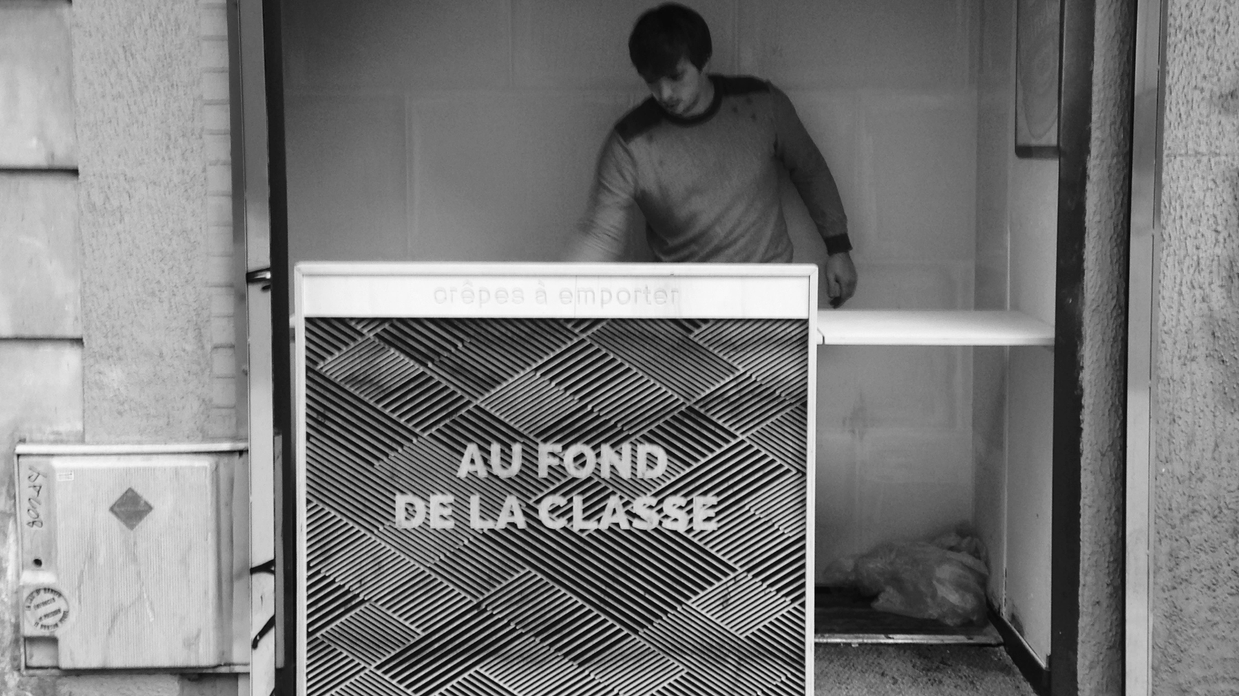 CLEMENT LANGELIN ARCHITECTURE - MEUBLE A CREPIERES / AU FOND DE LA CLASSE - 2015