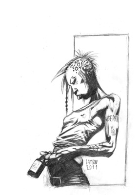 SAMSON - Punky Drawing