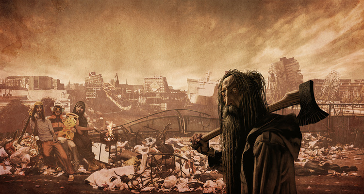 SAMSON - BONE MAN - Plastic Wasteland