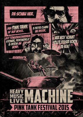 SAMSON - HEAVY MUSIC LIVE MACHINE - Pink Tank Festival 2015