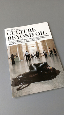 Sara Nilsson | Graphic Design - Culture Beyond Oil - Platform