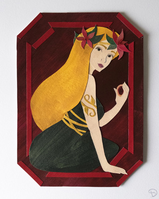 Anthea - Birthstone Series: Garnet (January)