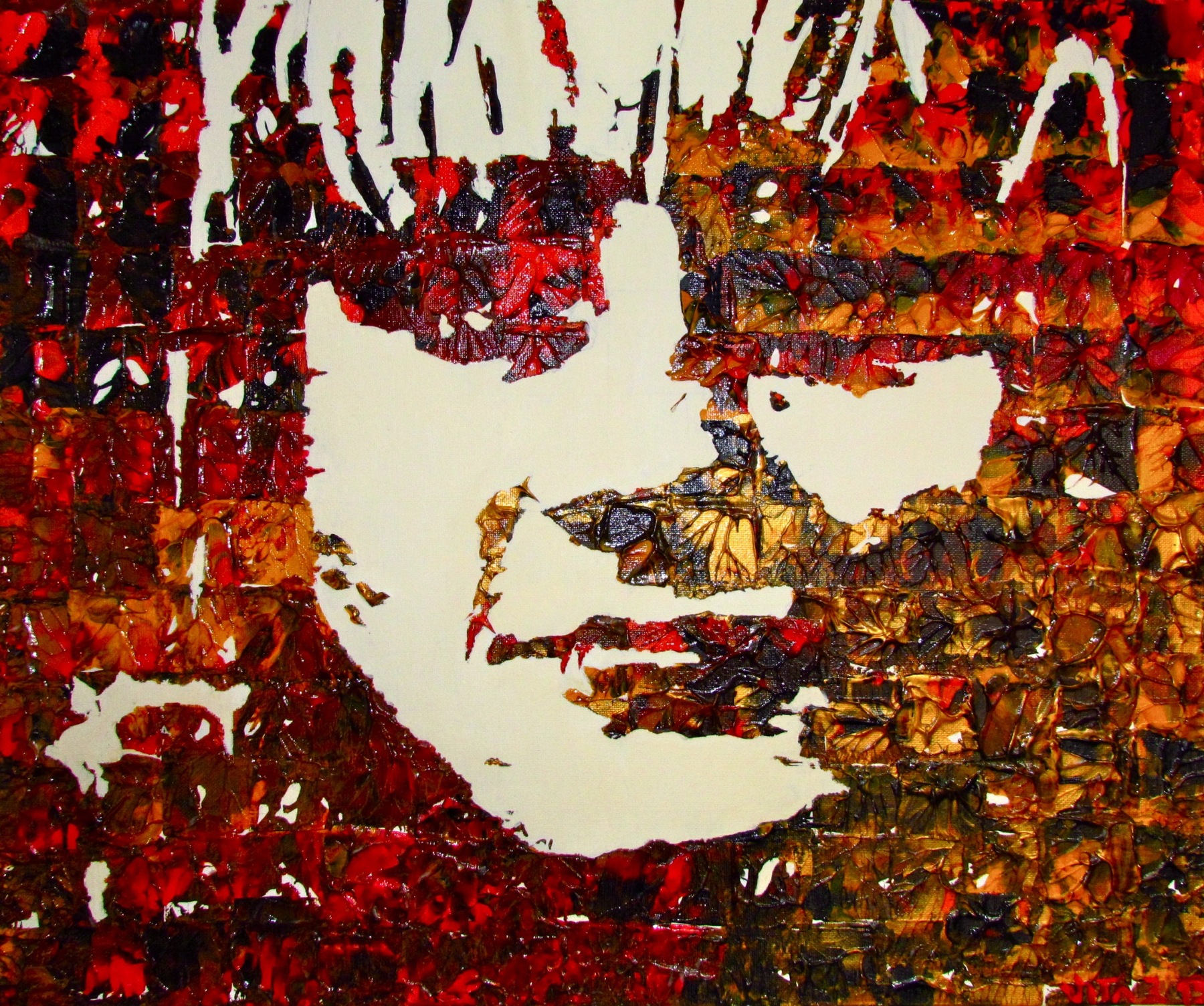 Vita James- London based contemporary artist painter -