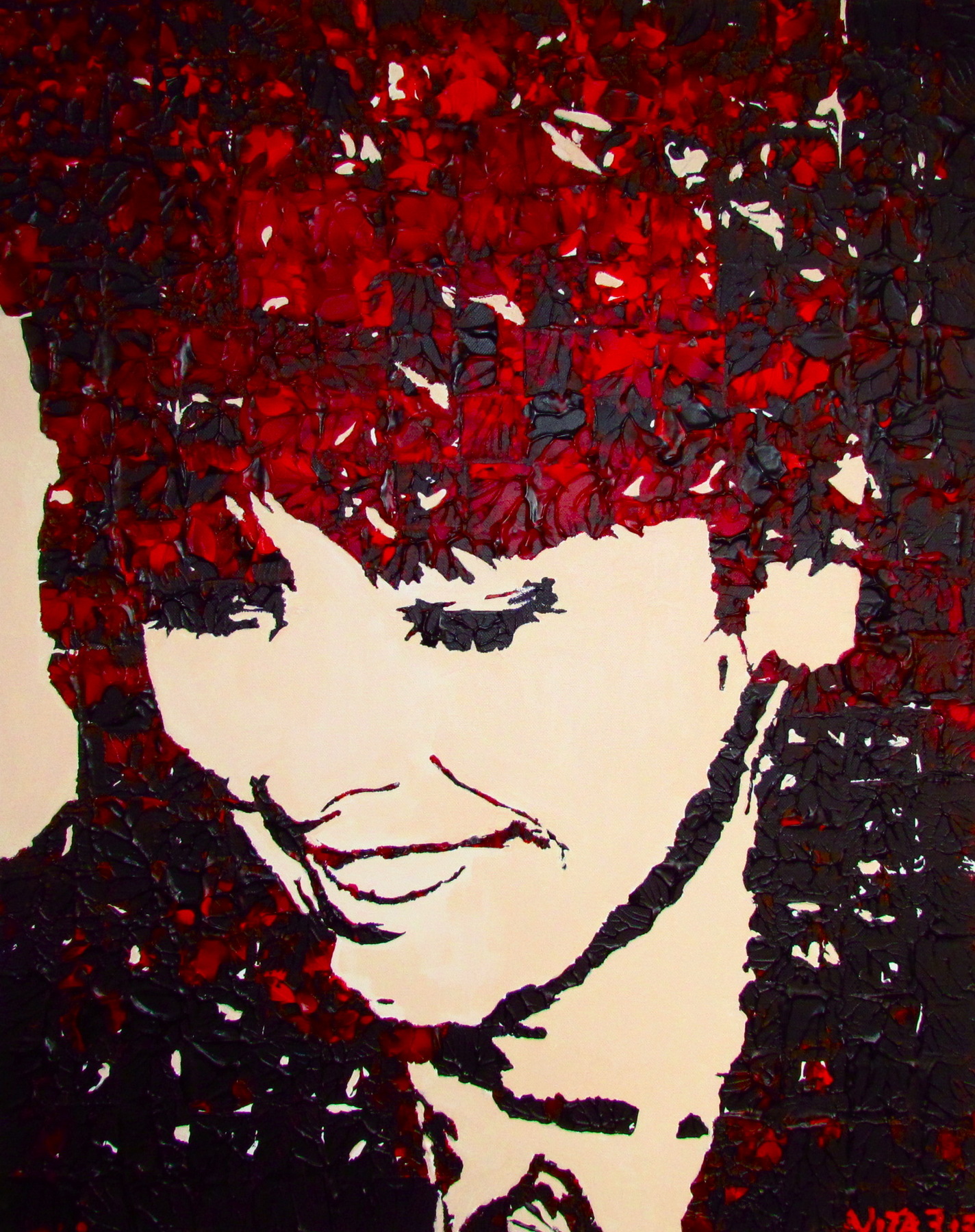 Vita James- London based contemporary artist painter -