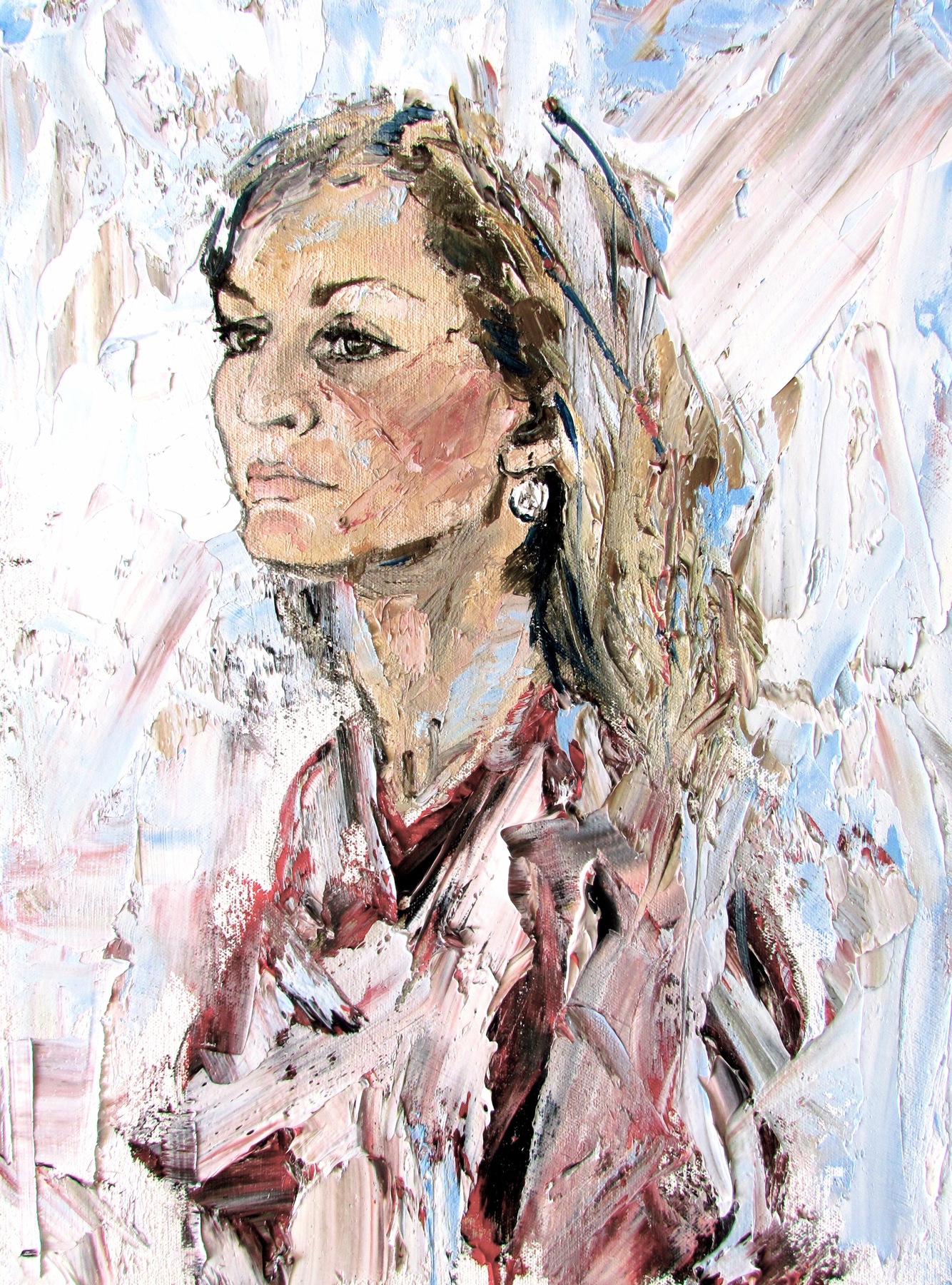 Vita James- London based contemporary artist painter -