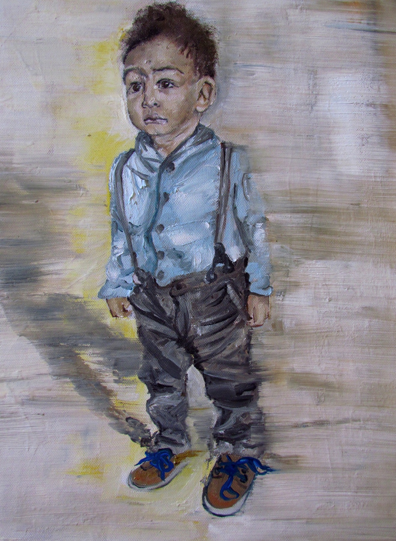 Vita James- London based contemporary artist painter -