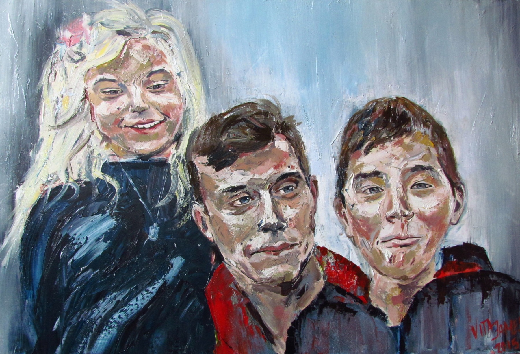 Vita James- London based contemporary artist painter -