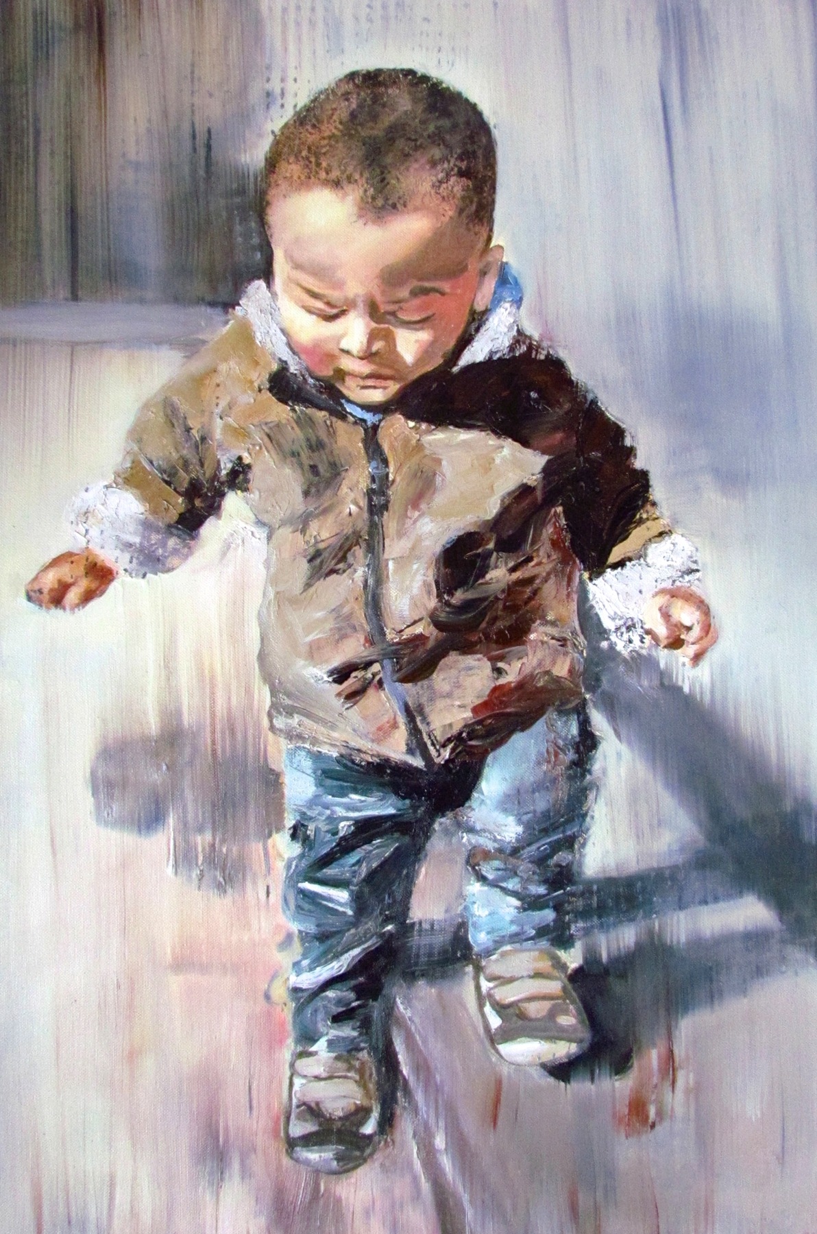 Vita James- London based contemporary artist painter -