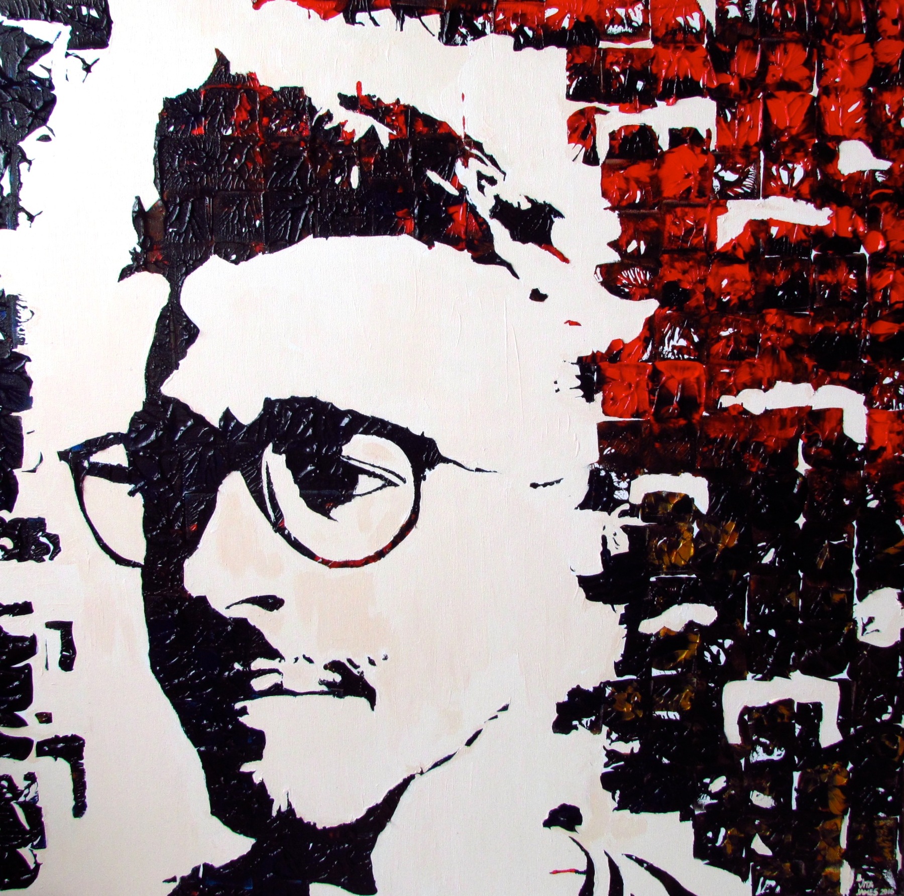 Vita James- London based contemporary artist painter -