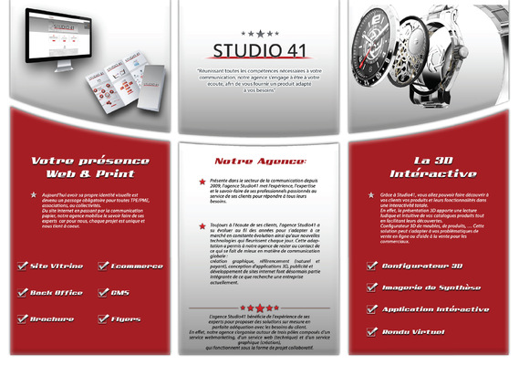 Joan Berry - Plaquettes commerciales Studio41