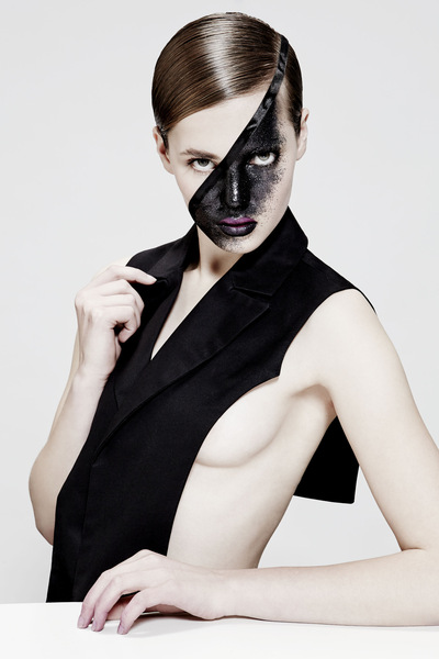 natasha mec - photo Giuseppe Grasso http://www.giuseppegrasso.net styling Denis Micheli http://denismicheli.tumblr.com model Beth Douglass make up and hair Francesca Stefani https://francescastefani.carbonmade.com/projects/4179116 clothing N.M.