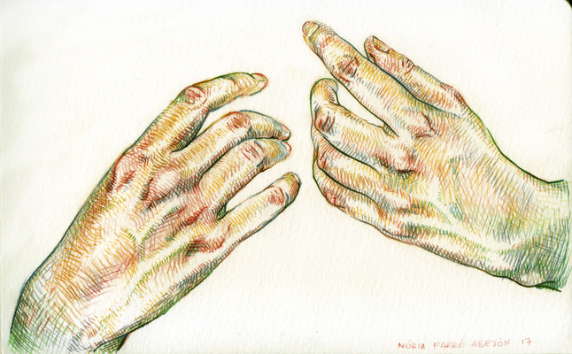 Núria Farré - Painting - Illustration for the color range Anatomy for the Color Community (2017)
