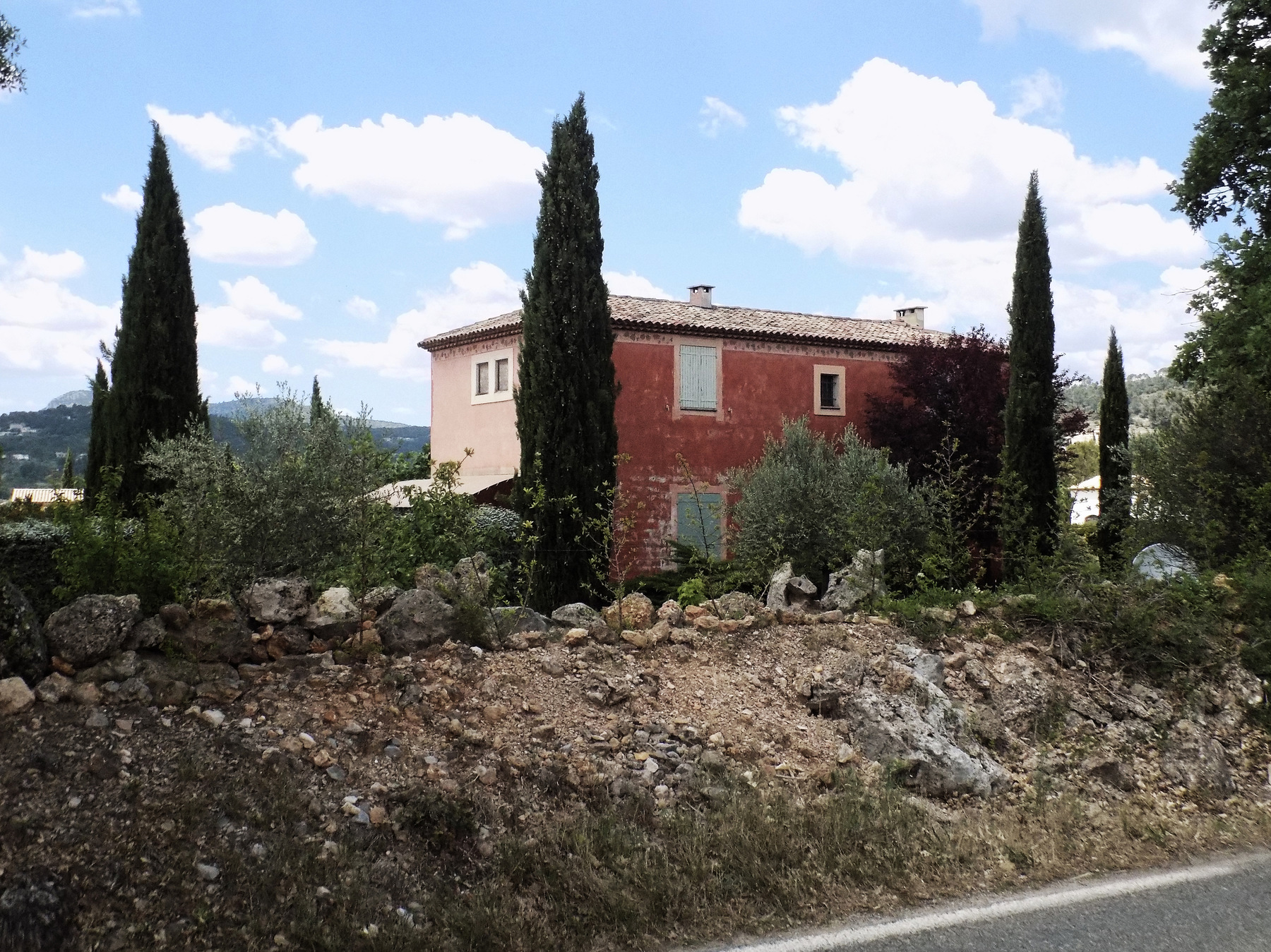 studio svart ateljé vit - House in Provence