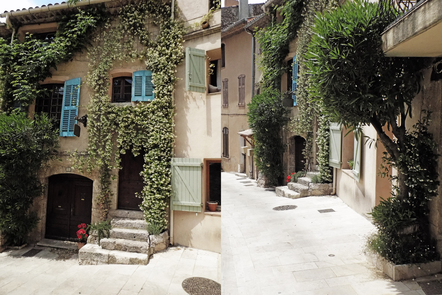 studio svart ateljé vit - Village Street in Provence