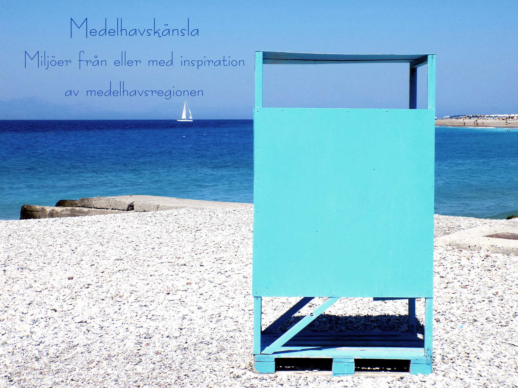 studio svart ateljé vit - Bathing cubicle on pebble beach