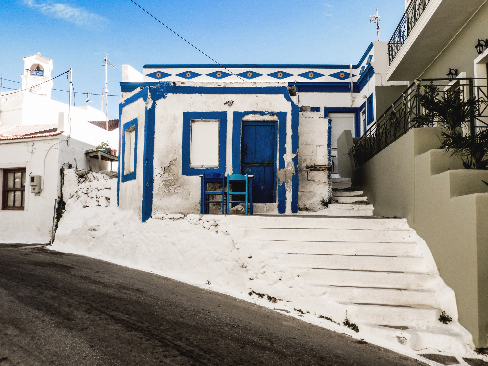 studio svart ateljé vit - Formerly tavern, Karpathos