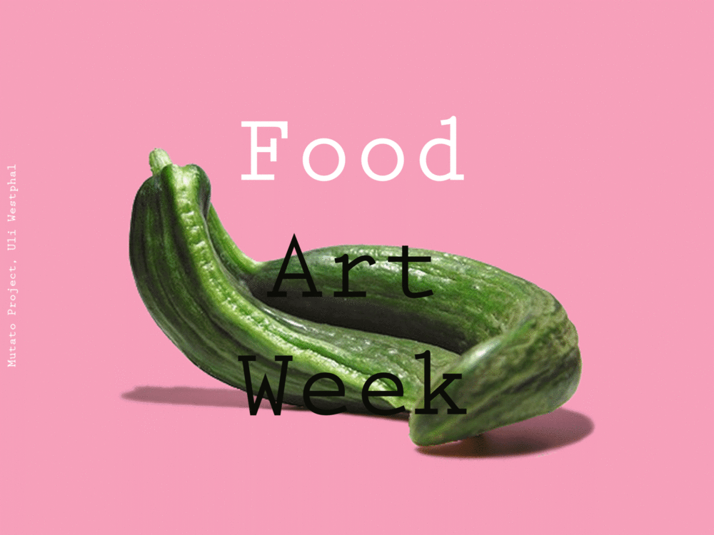 food art week - Thanks to artist Uli Westphal for allowing us to use his beautiful images. You can learn more about Westphals work on his website : http://www.uliwestphal.de
