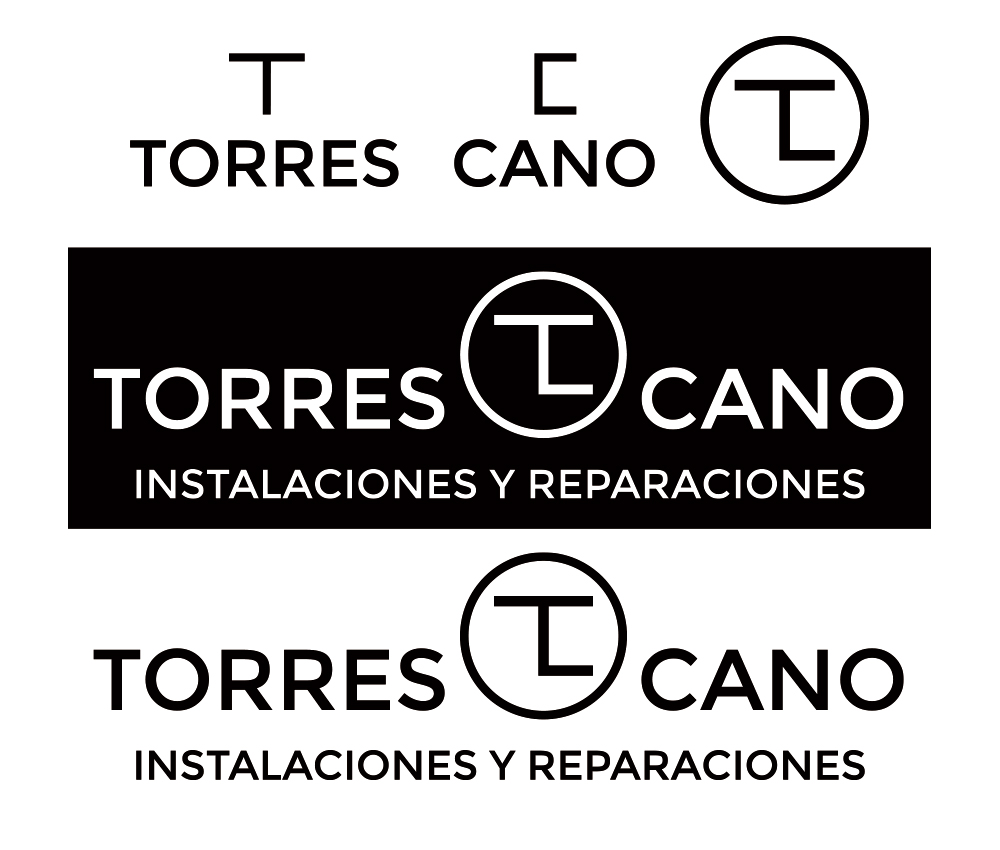 Pache Stage - Diseño de logotipo para Torres Cano instalaciones y reparaciones