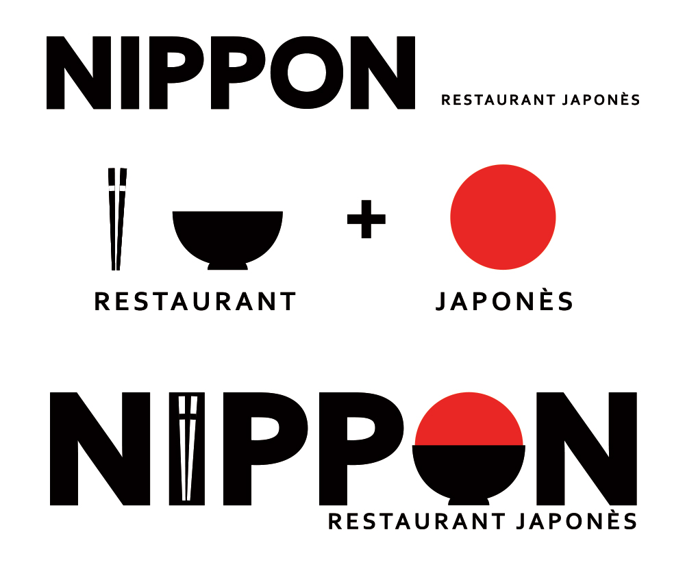 Pache Stage - Diseño de logotipo para Nippon Restaurant Japonès