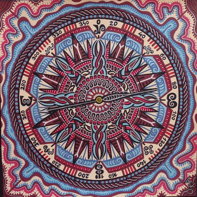LyubaS Art - My Way 30 x 30 cm