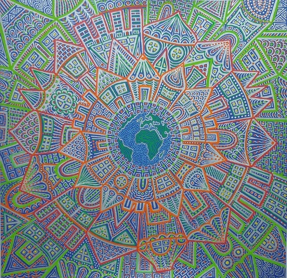 LyubaS Art - Home Sweet Home 30x30 cm