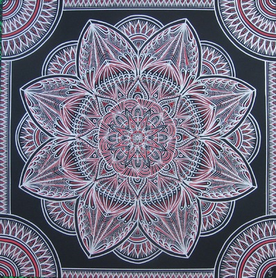 LyubaS Art - Rosette 50x50 cm