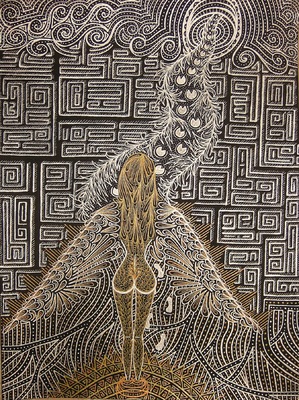 LyubaS Art - Meet an Angel 24x32 cm