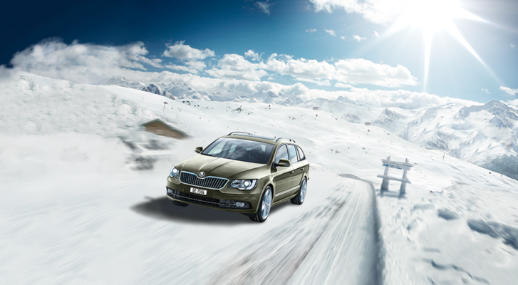 Art of Simon Rozner - Matte Painting for Skoda