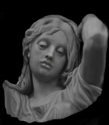 Art of Simon Rozner - Bust Study