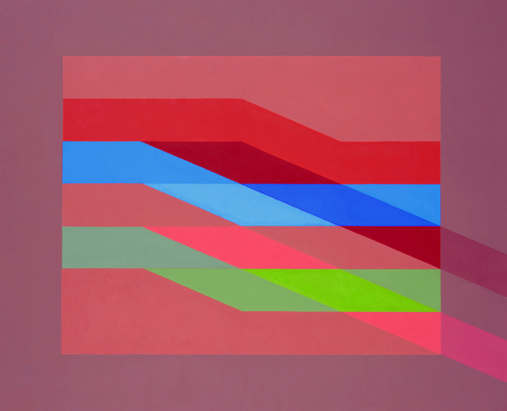 MARTIN V SMITH - Wrapped: Red II Acrylic 870x710mm & 632x543mm A2 Giclee prints available