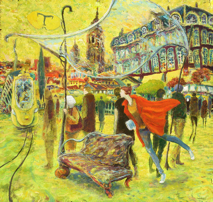 Art Carlos Pardo - (Ref. 0543) On time...!. ¡A tiempo...!